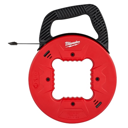 Milwaukee Tool 25 Ft. 1/4 in. Steel Fish Tape with Low Profile Tip 48-22-4181